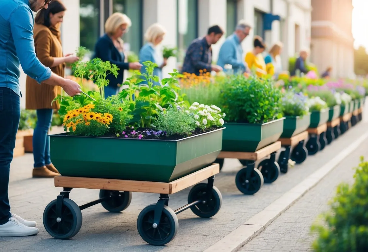 Store plantekasser